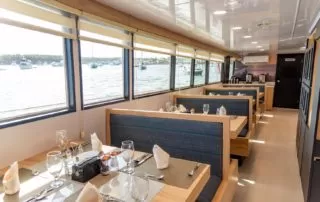Bonita Yacht Galapagos dinning area