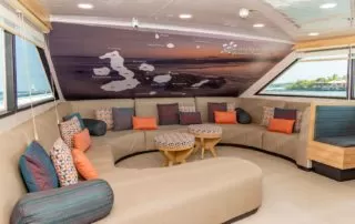 Bonita Yacht Galapagos lounge