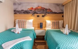 Bonita Yacht Galapagos twin bed cabin