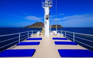 cachalote yacht deck