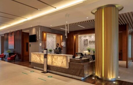 Holiday Inn Airport reception