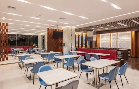 Hotel holiday inn airport dinningroom