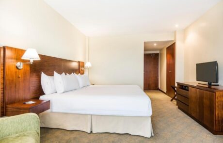 Holiday Inn Express queen bed