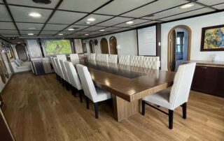 Anali Catamaran dining