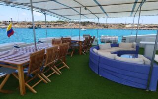 Anali Catamaran galapagos sundeck