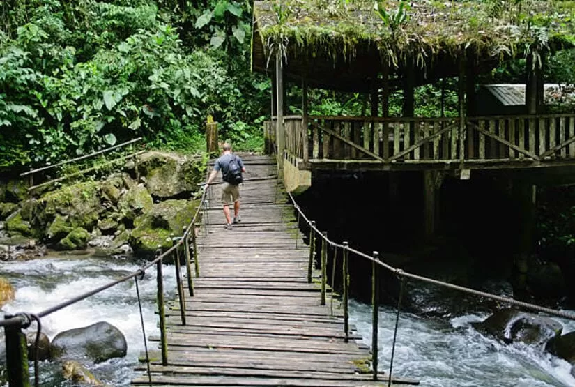 mindo tour river
