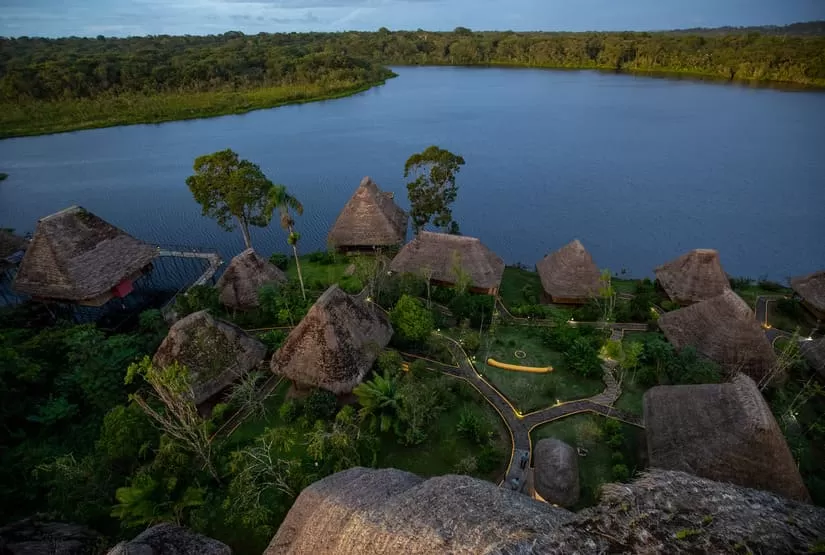 Napo Wildlife Center Yasuni lake