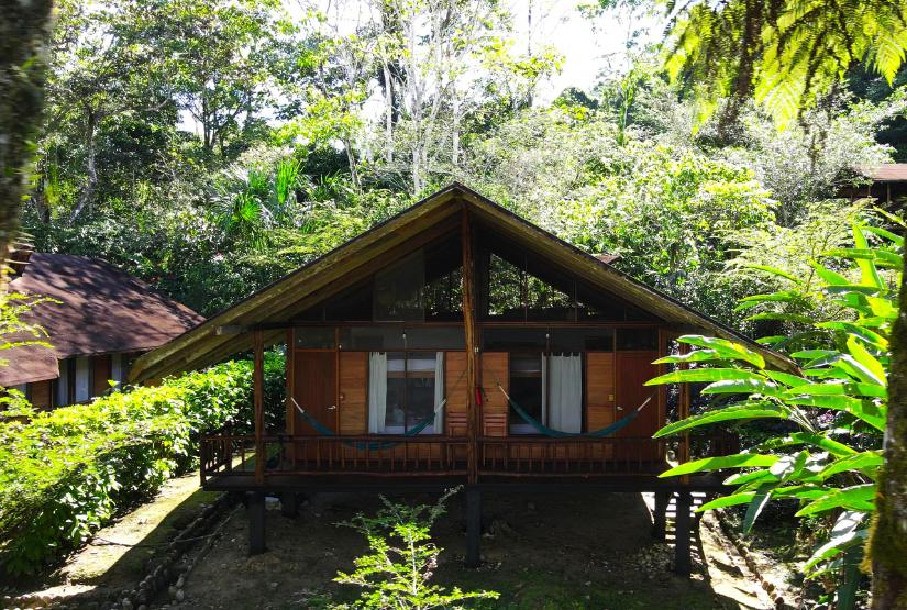 Gaia Amazon Lodge cabaña napo