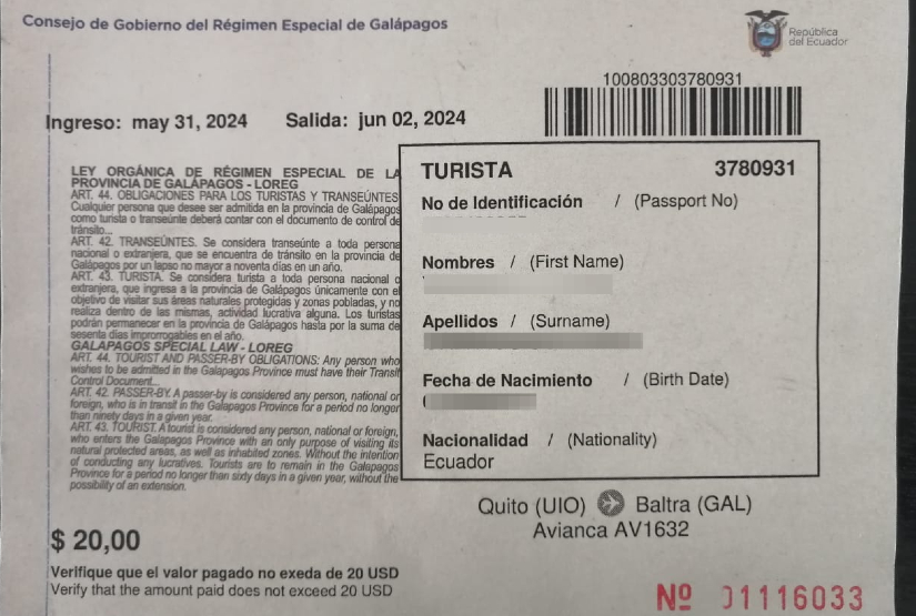 Galapagos TCT