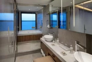 celebrity flora royal suite bathroom