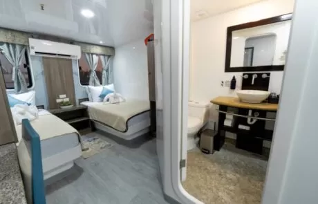 Anahi Catamaran cabin