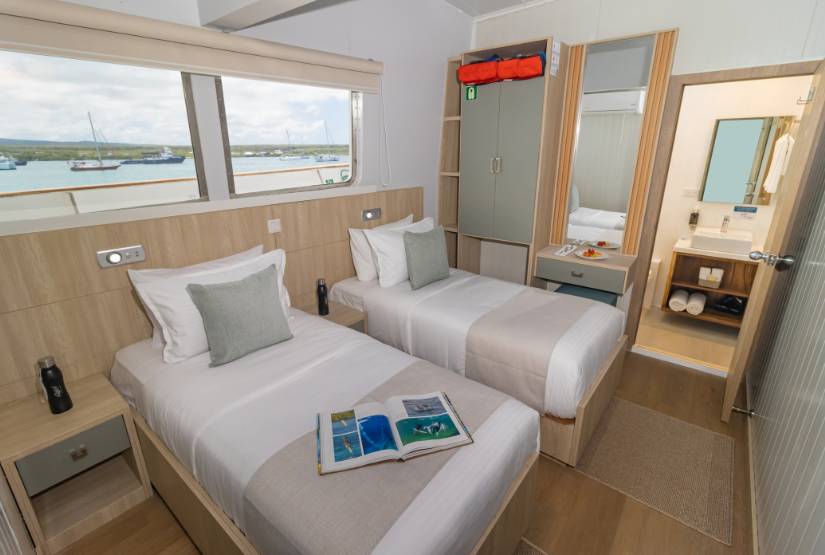 Galapagos Angel Yacht twin cabin