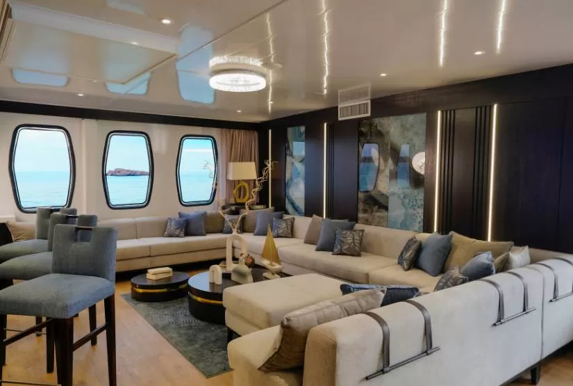 Alya Catamaran Living Room