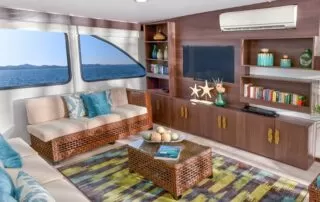 Ecogalaxy Yacht Social Area