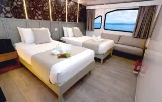 Ecogalaxy Yacht Twin beds