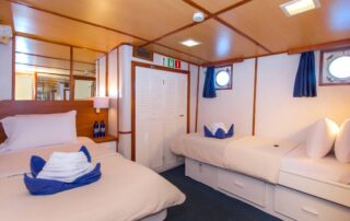 Beluga Yacht Twin Cabin Lower Deck