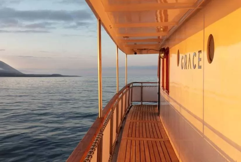 Grace Yacht Exterior Corridor
