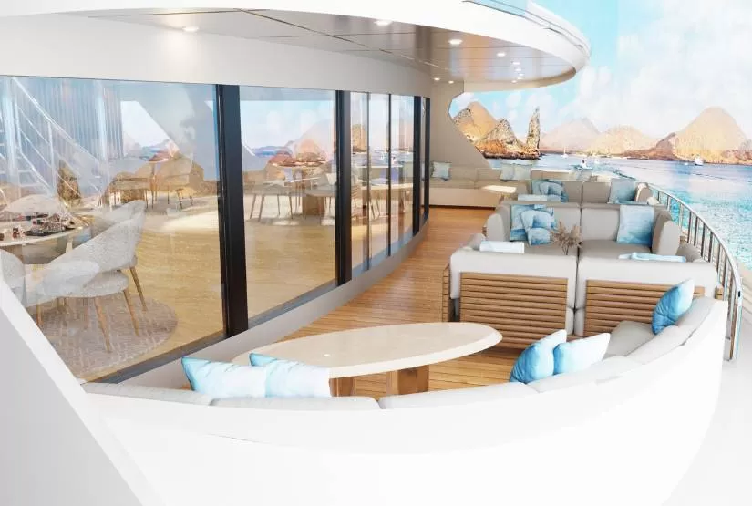 Hermes Yacht Balcony