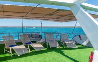 Bonita Yacht Al fresco lounge