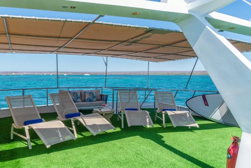 Bonita Yacht Al fresco lounge