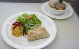 Bonita Yacht food