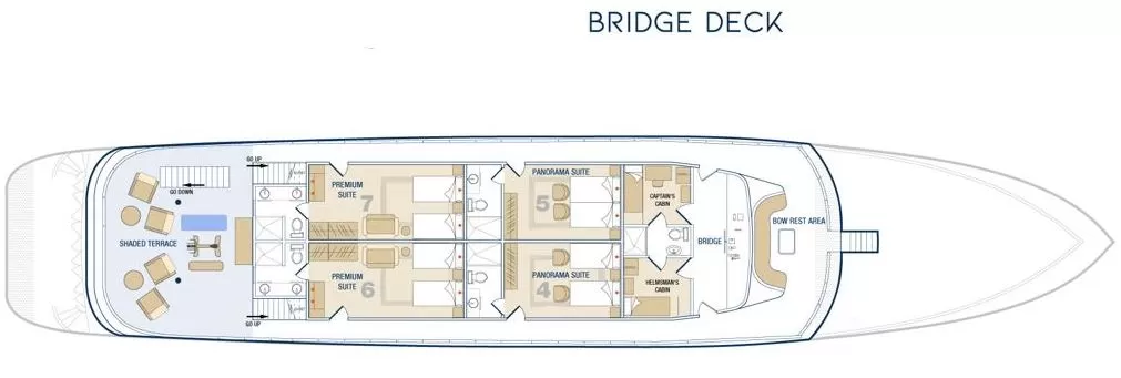 Tribute Yacht Bridge Deck