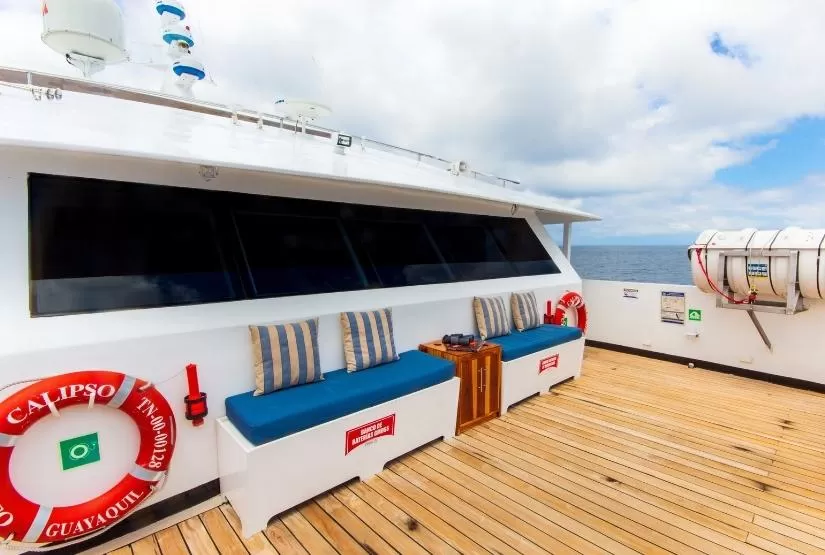 Calipso Yacht bridge