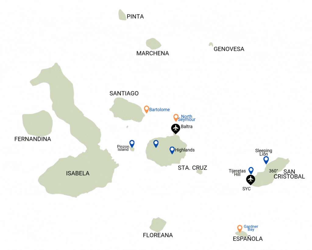 Following the Trail of the Blue Footed Boobies