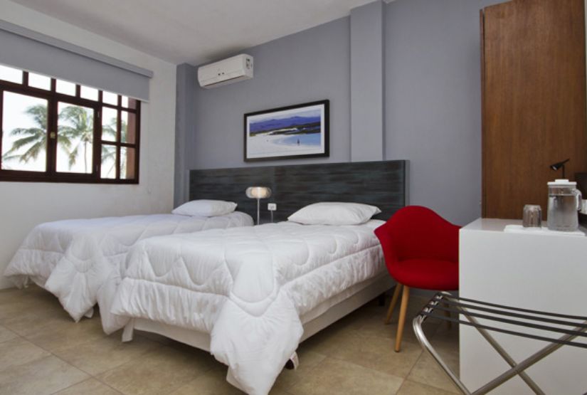 volcano hotel room twin