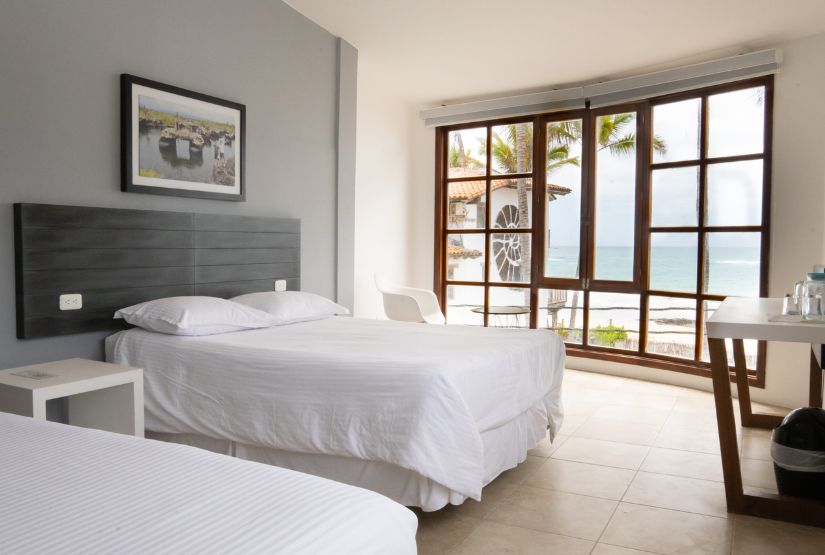 volcano hotel room twin