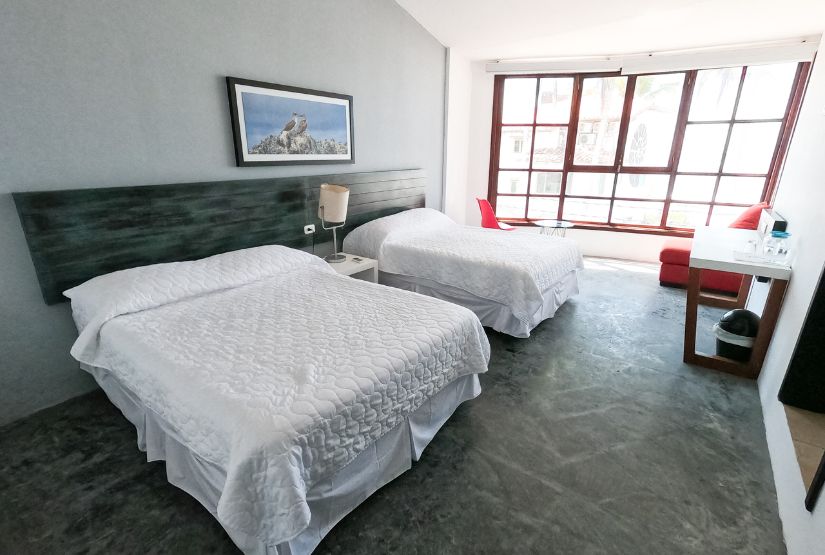 volcano hotel twin room