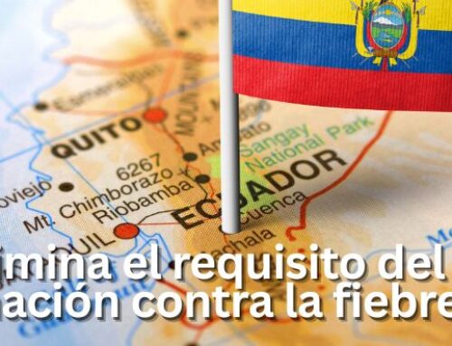 Ecuador elimina el requisito del certificado de vacunación contra la fiebre amarilla